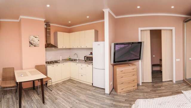 Апартаменты Cozy apartment in a new building close to the downtown Киев-17