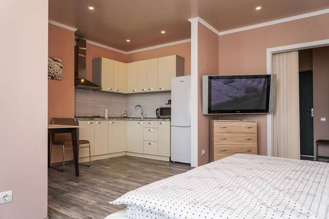 Апартаменты Cozy apartment in a new building close to the downtown Киев-22