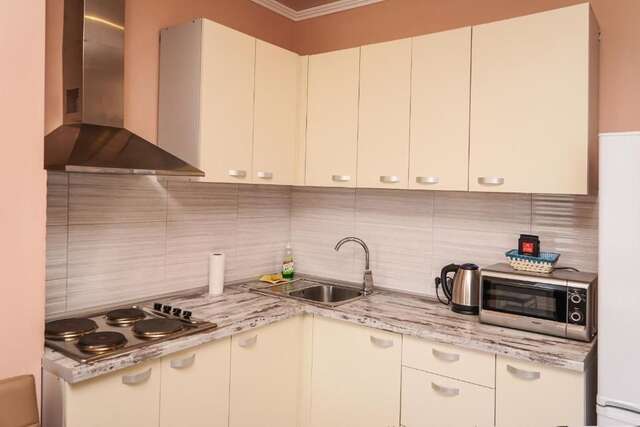 Апартаменты Cozy apartment in a new building close to the downtown Киев-30