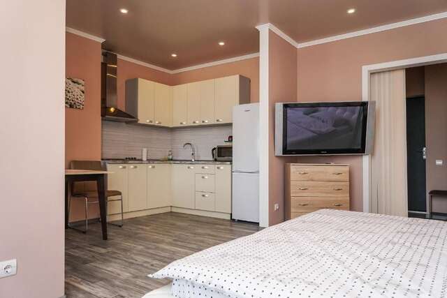 Апартаменты Cozy apartment in a new building close to the downtown Киев-41